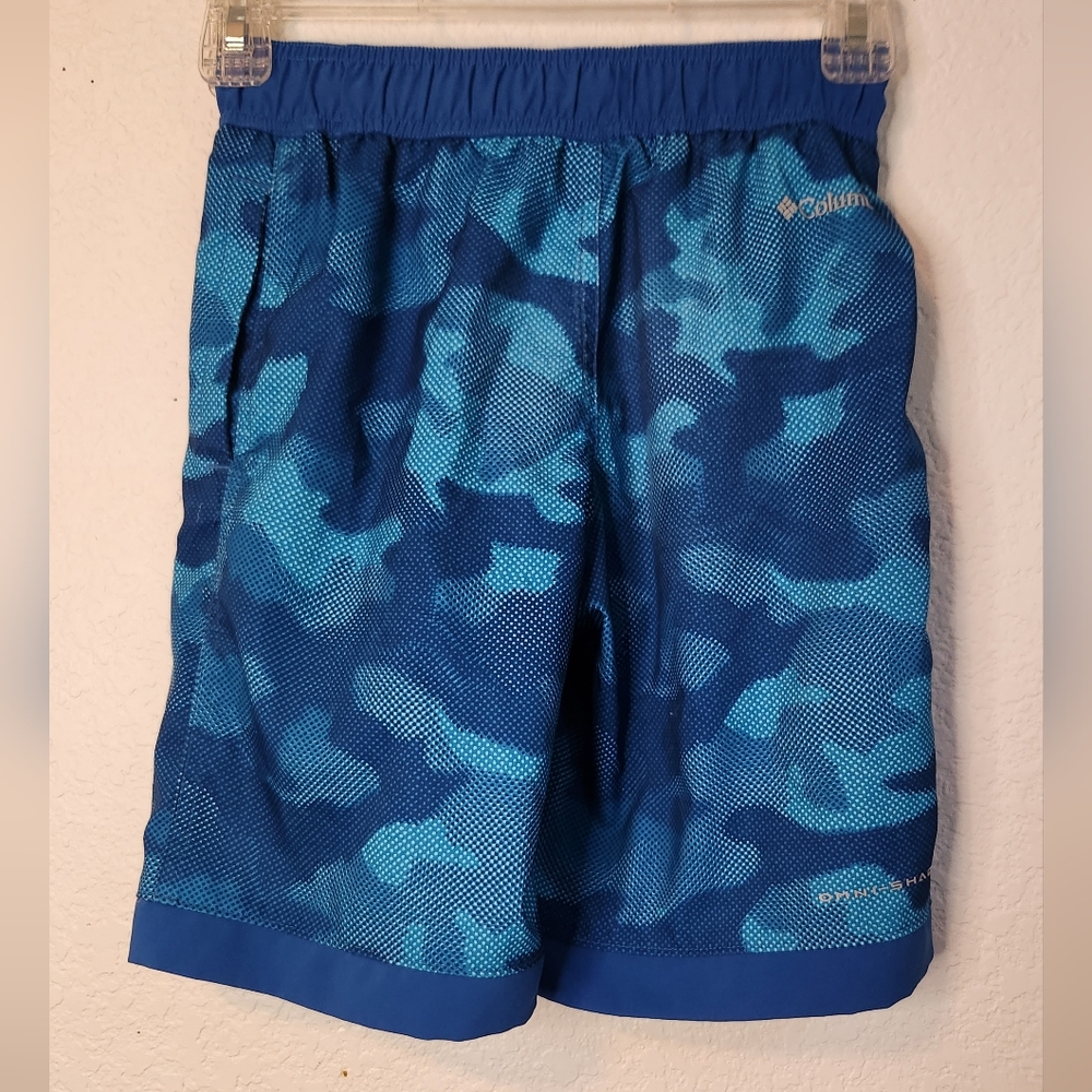 Columbia Boys Swim Shorts Omni Shade with Lining, Size Youth S